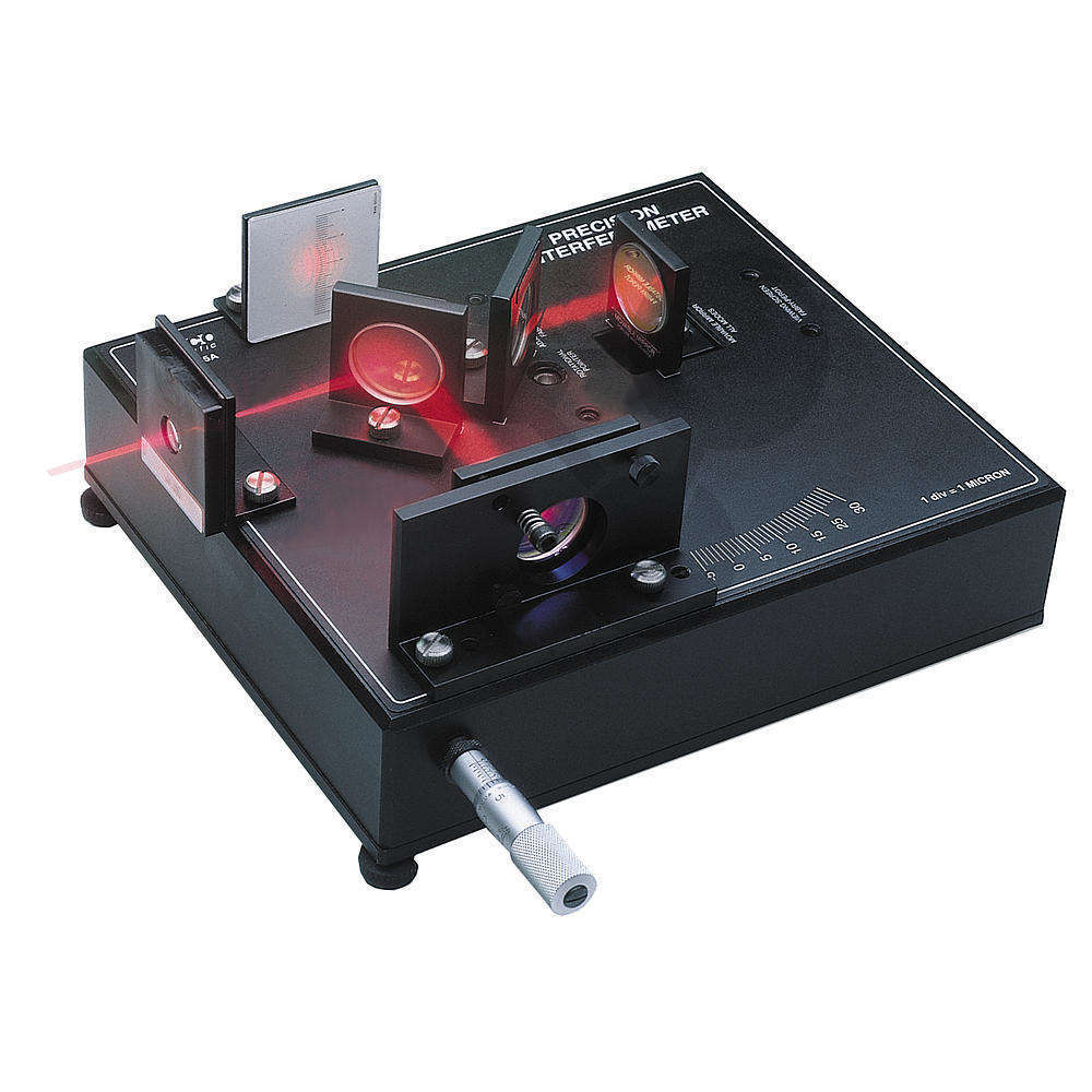 Interferometr precyzyjny z laserem, kompletny zestaw