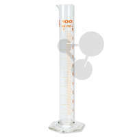 Cylinder miarowy HF, Boro 3.3, 100 ml