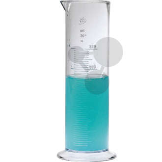 Cylinder miarowy, niski, SAN, 500 ml