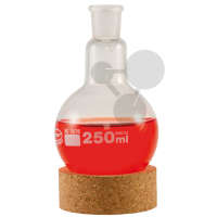 Kolba okrągłodenna z jedną szyją, NS 24/29, Boro 3.3, 250 ml