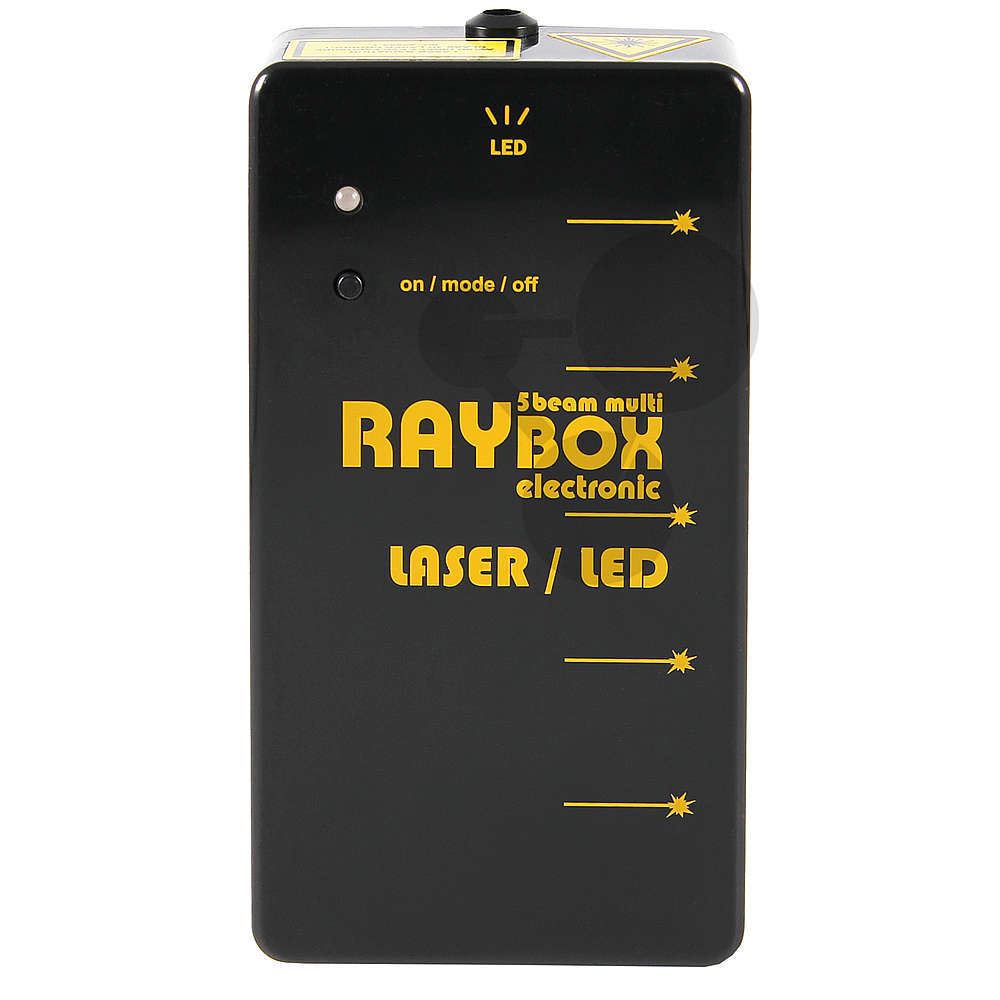 LaserRayBox z diodą LED