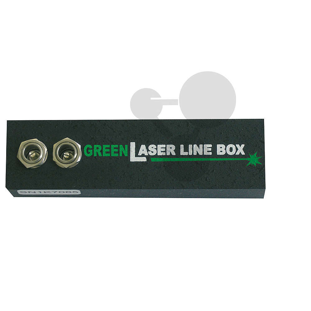 Laser jednowiązkowy, zielony