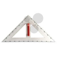 Ekierka 60 cm, 90-45-45 °