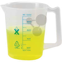 Naczynia miarowe z uchwytem, PP, 1000 ml